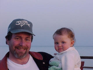 Tim (Sinker) and his daughter Kathryn.